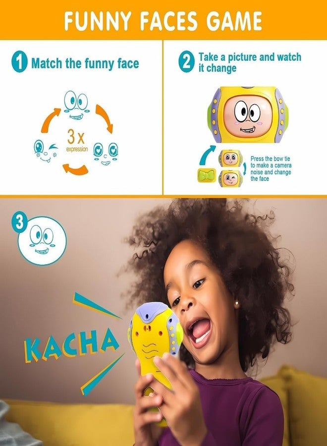 PLUSPOINT Baby Telephone Toy for 1-3 Year Olds with Light & Music - Role-Play Fun & Learning Toy Phone for 6-36 Months Toddlers,Multicolour - Image 2